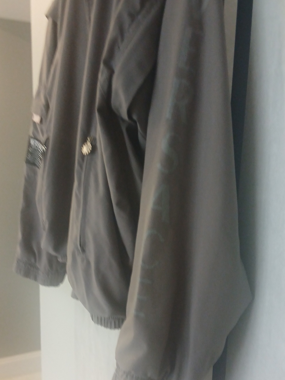 Versace Men's Windbreaker Jacket and Cargo Pants Set - Gray - Picture 6 of 16